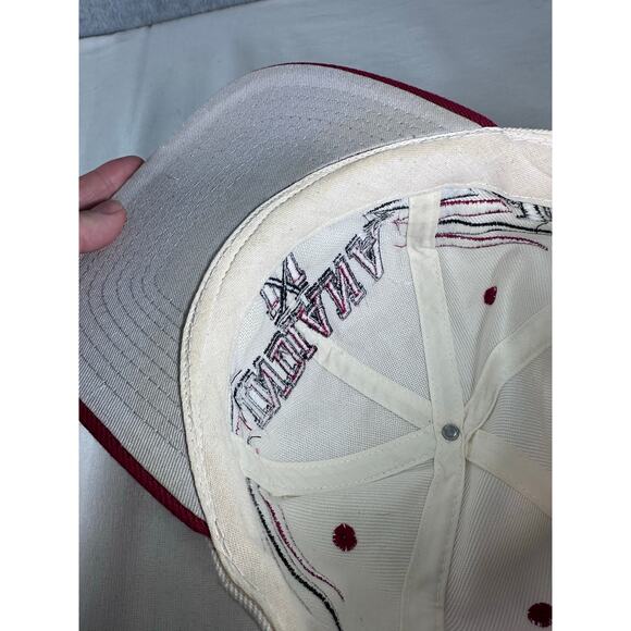 Vintage Loco Athletics Indiana Hoosiers IU Hat Cap Snapback Diamond Cut - Picture 10 of 14